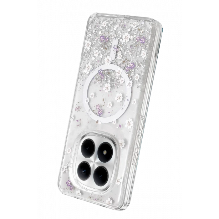 Onegif Xiaomi Redmi Note 15 Pro 5G Misk Simli Magsafe Kapak - Desen 2