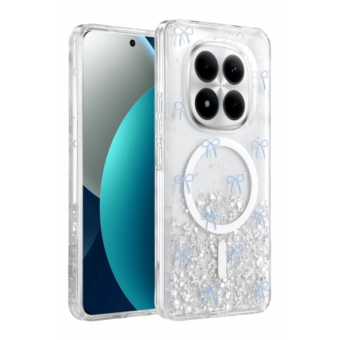 Onegif Xiaomi Redmi Note 15 Pro 5G Misk Simli Magsafe Kapak - Desen 3
