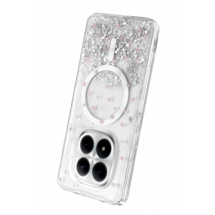 Onegif Xiaomi Redmi Note 15 Pro Plus 5G Misk Simli Magsafe Kapak - Desen 1