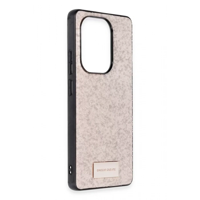 Onegif Xiaomi Redmi Note 13 Pro 4G Uyumlu Bright Simli Kapak - Pembe
