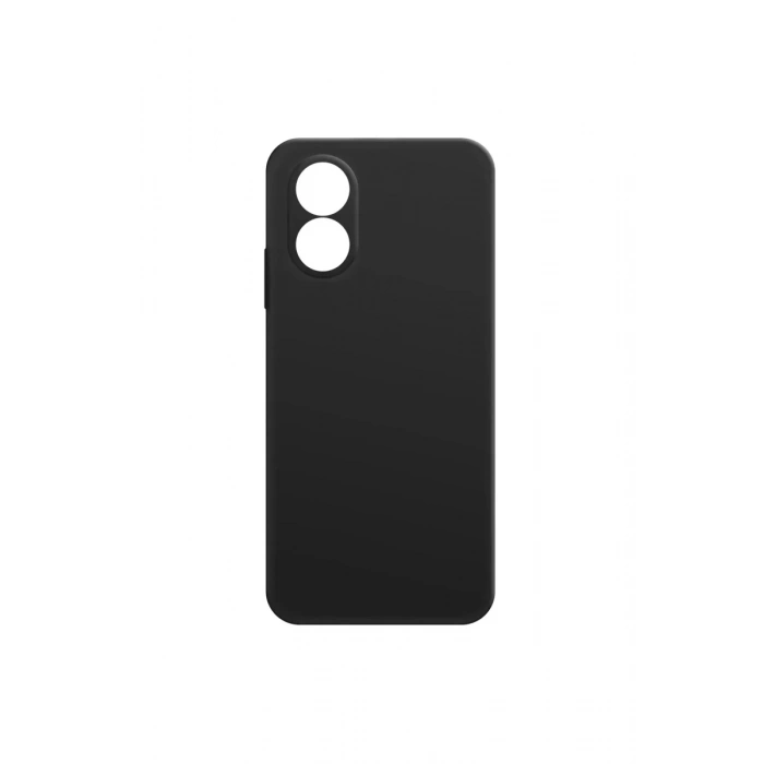 Oppo A38 Uyumlu Kılıf First Silikon - Siyah
