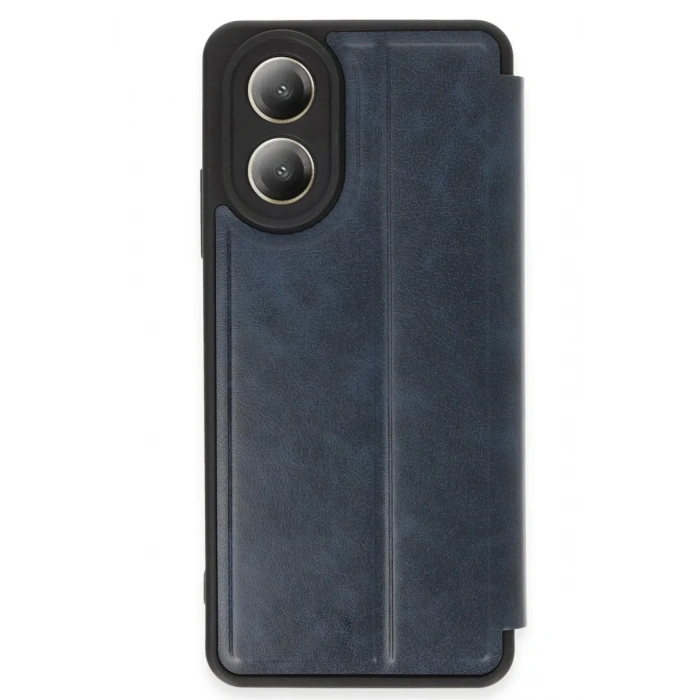 Oppo A38 Uyumlu Kılıf Flip Cover - Lacivert