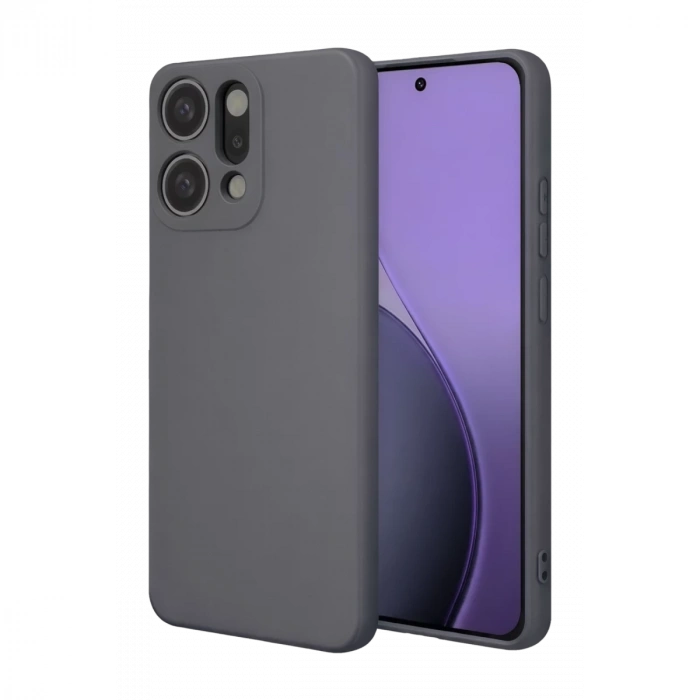Oppo Reno 14 Uyumlu First Silikon - Gri