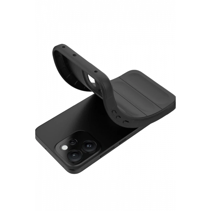 Oppo Reno 14F Uyumlu Optimum Silikon - Siyah