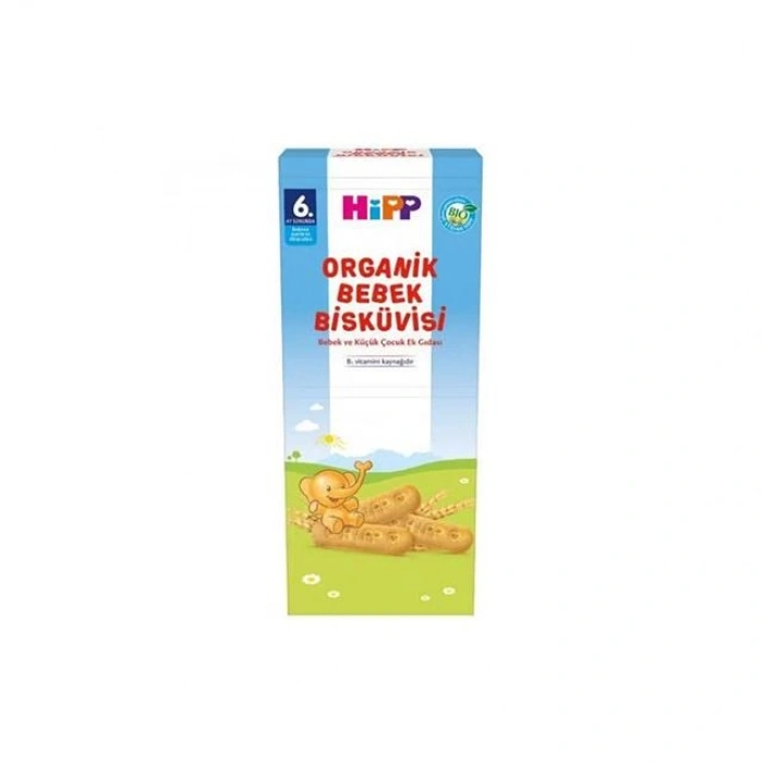 Organik Bebek Bisküvisi 180gr 1 Adet