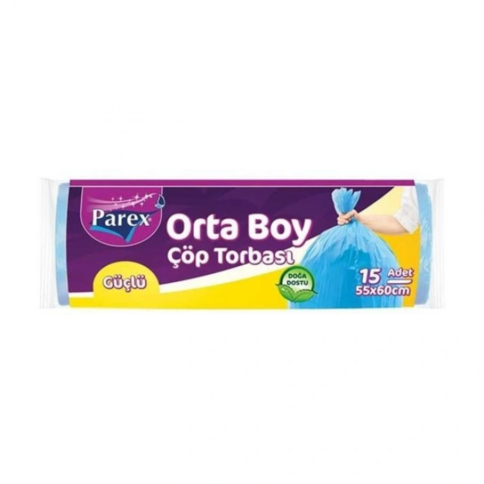 Orta Ekonomik Çöp Torbası 15 li