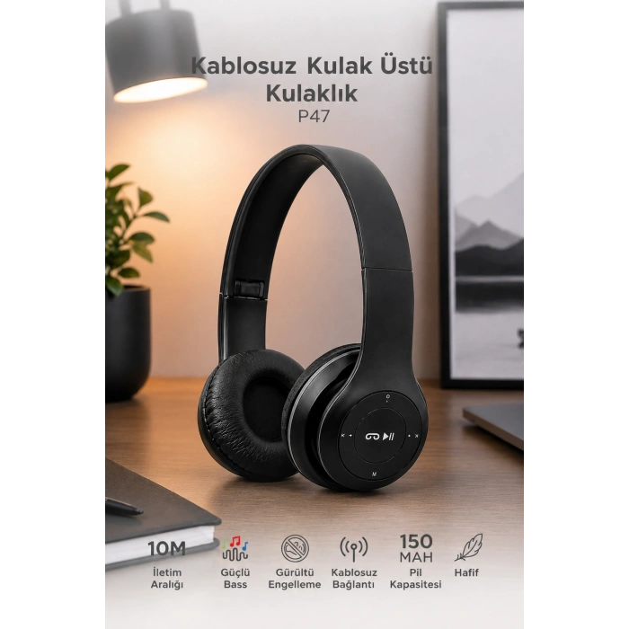 P47 FMli Bluetooth Kulaklık
