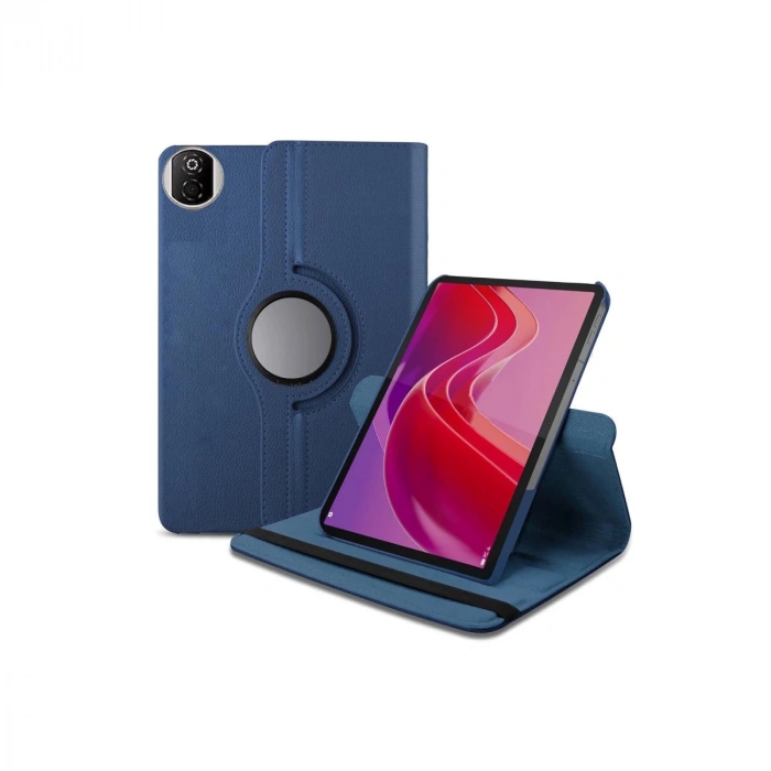 Pad X7 360 Tablet Deri Kılıf - Lacivert