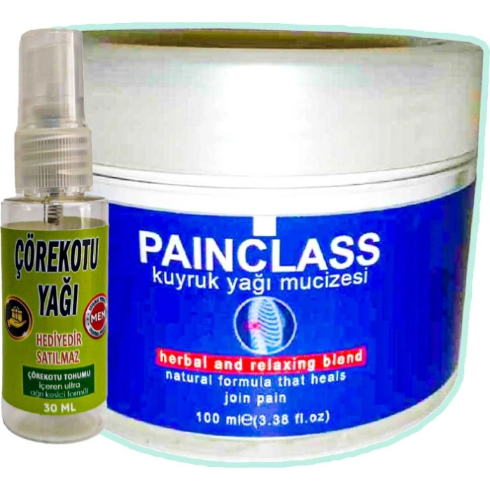 Painclass Kuyruk Yağı Kremi 100 ml + Çörek Otu Yağı Yağı 30 ml
