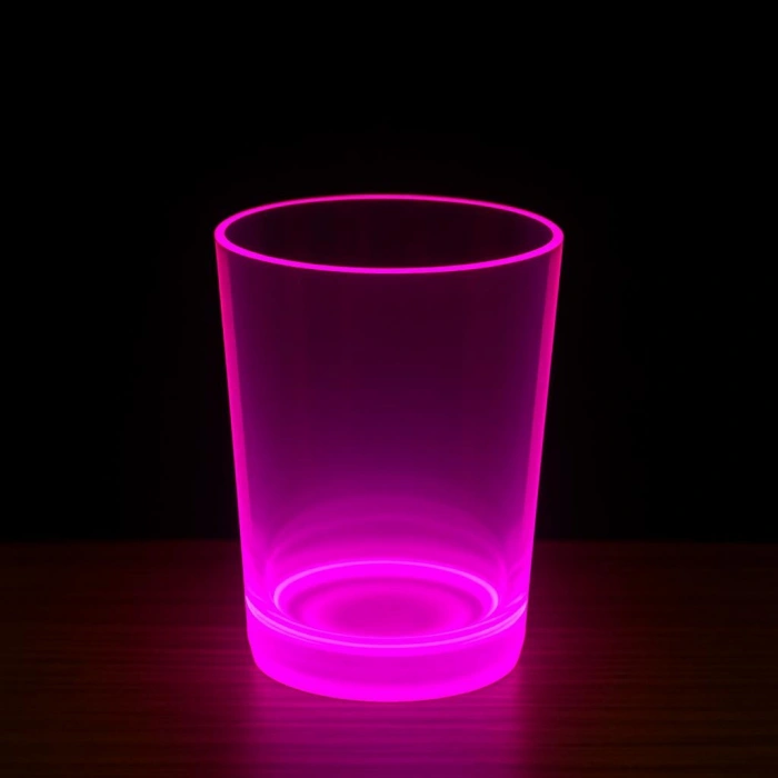 PartyGlow Neon Pembe Bardak 8.5 x 10.5 cm