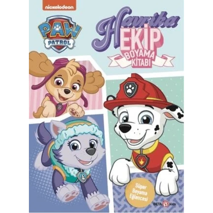 Paw Patrol Havrika Ekip Boyama Kitabı