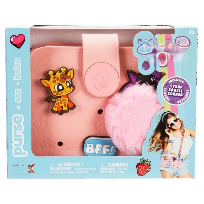 Pembe El ve Omuz Çantası