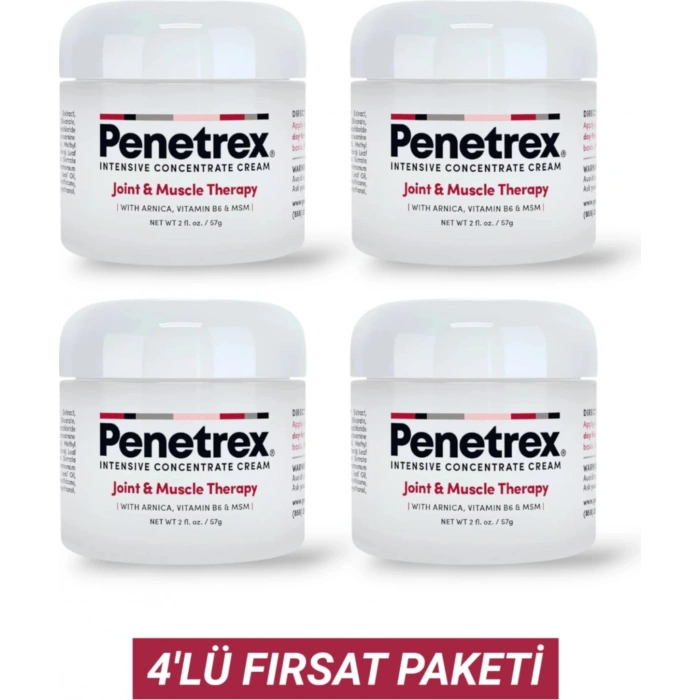 Penetrex Vücut Kremi 4 Adet