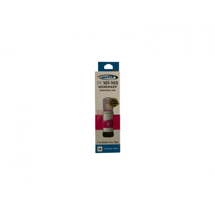 perFIX PF T103M  Kırmızı Şişeli Mürekkep (70 ml )