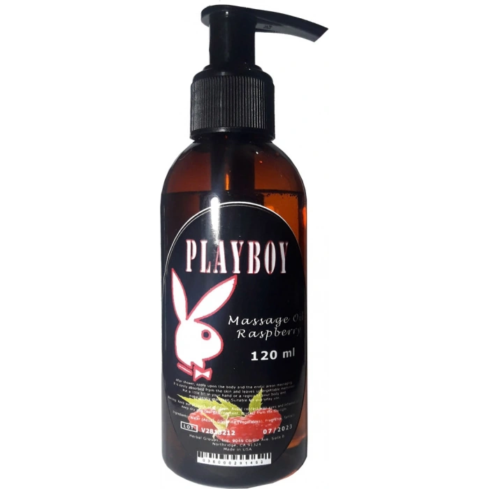 Playboy Ahududu Aromalı Masaj Yağı 120 ml