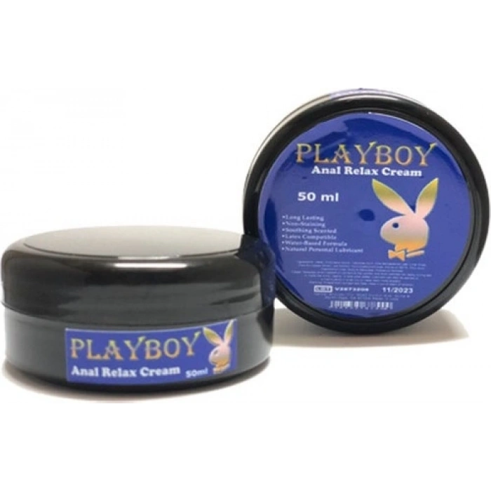 Playboy Anl Relax Cream 50 ml Anl Krem 3 Adet