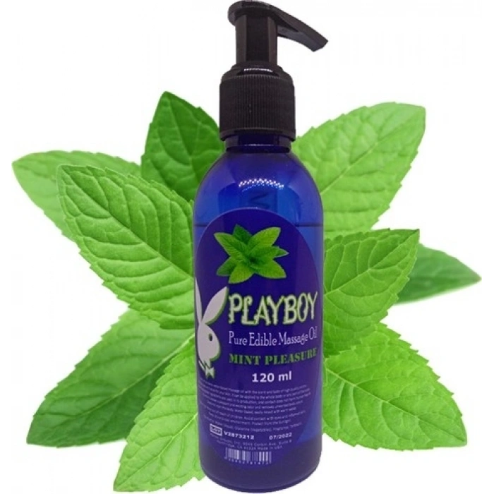 Playboy Aromaterapi Çilek ve Nane Aromalı Masaj Yağı