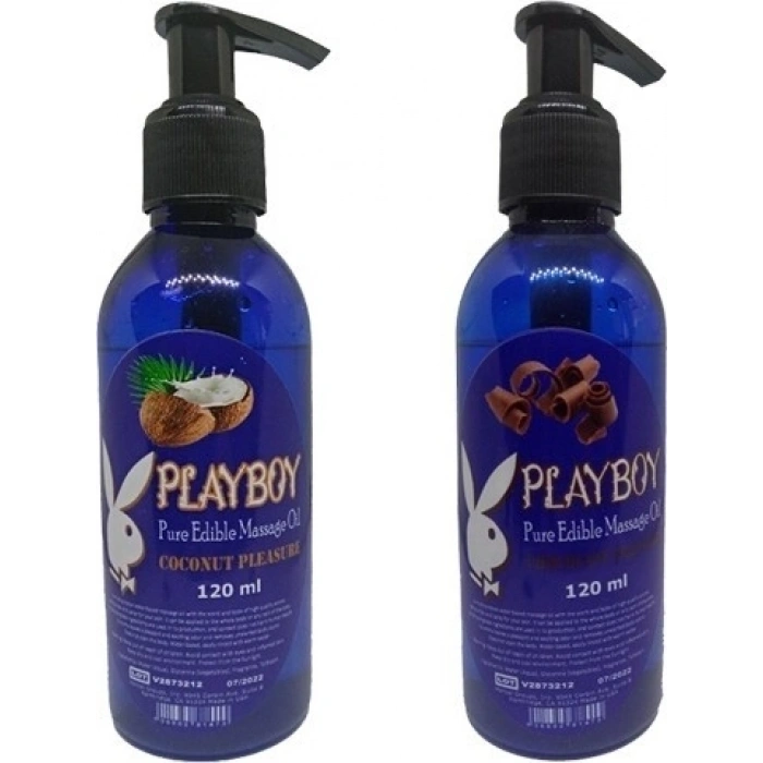 Playboy Aromaterapi Hindistancevizi ve Çikolata Aromalı Masaj Yağı