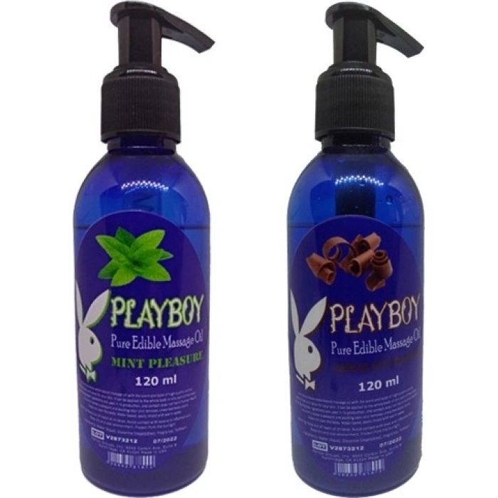 Playboy Aromaterapi Nane ve Çikolata Aromalı Masaj Yağı
