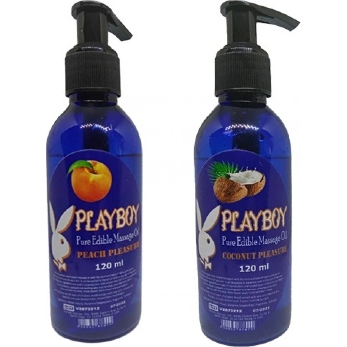 Playboy  Aromaterapi Şeftali ve Hindistancevizi Aromalı Masaj Yağı