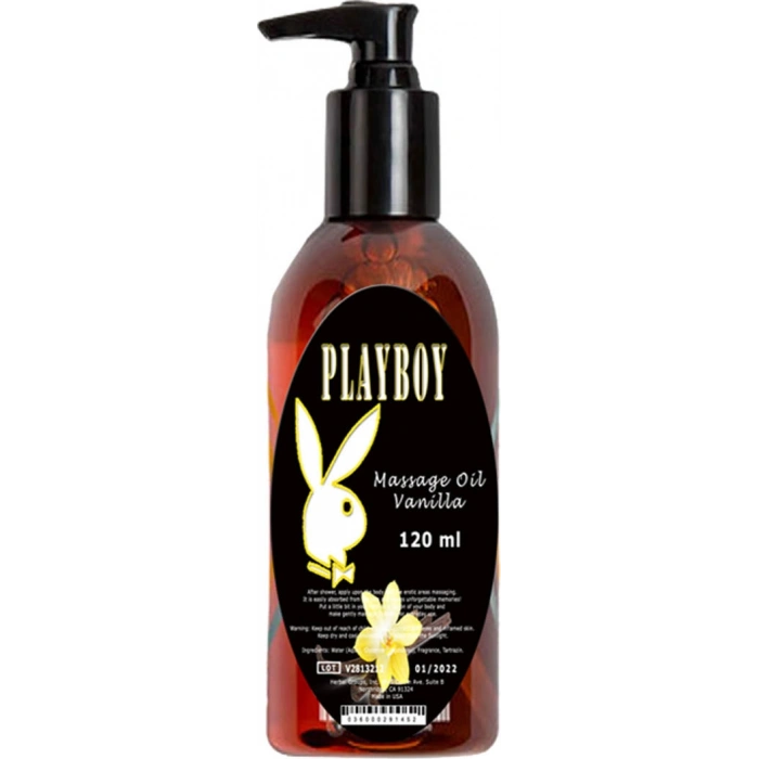 Playboy Aromaterapi Vanilyalı Masaj Yağı 120 ml Srcx -  120ML Playboy Vanilla Massage Oil