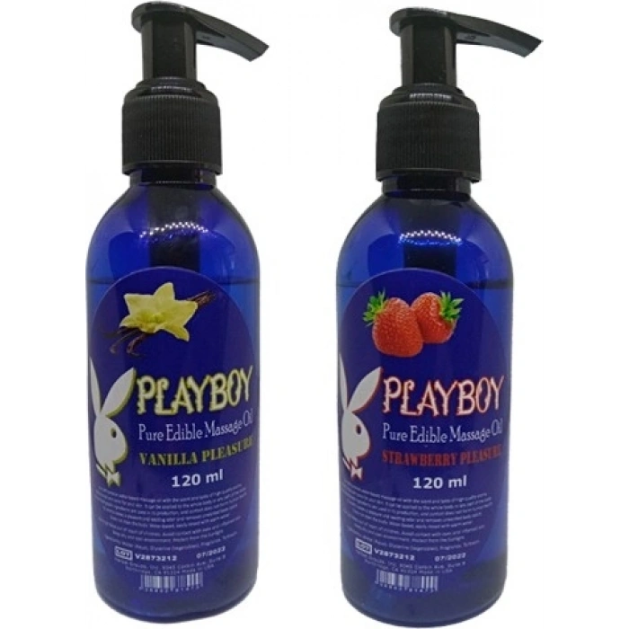 Playboy Aromaterapi Vanilyalı ve Çilek Aromalı Masaj Yağı