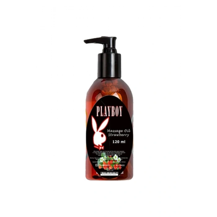 Playboy Çilek Aromalı Masaj Yağı 120 ml