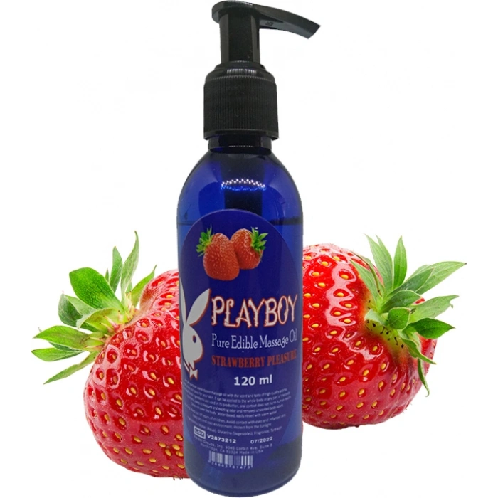 Playboy Çilek ve Şeftali Aromalı Masaj Yağı