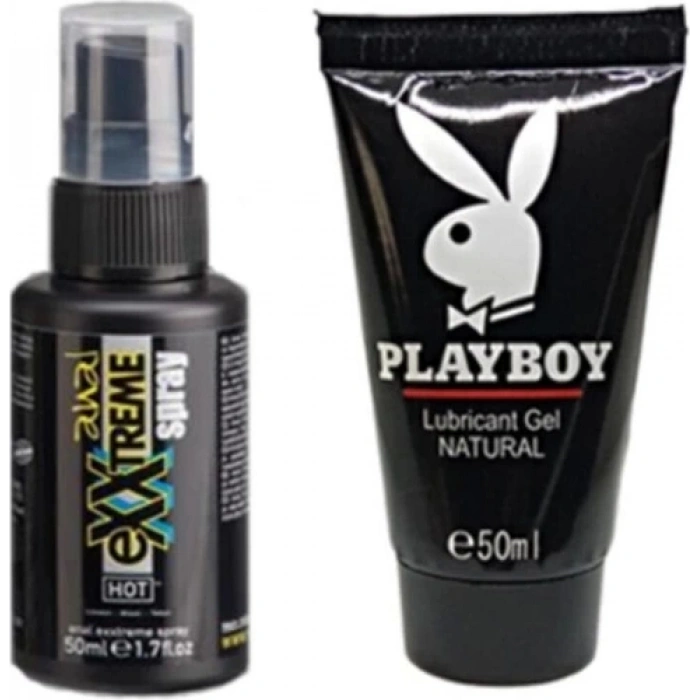 Playboy Hintohu Sprey 50 ml -Playboy Lubricant 50 ml Jel