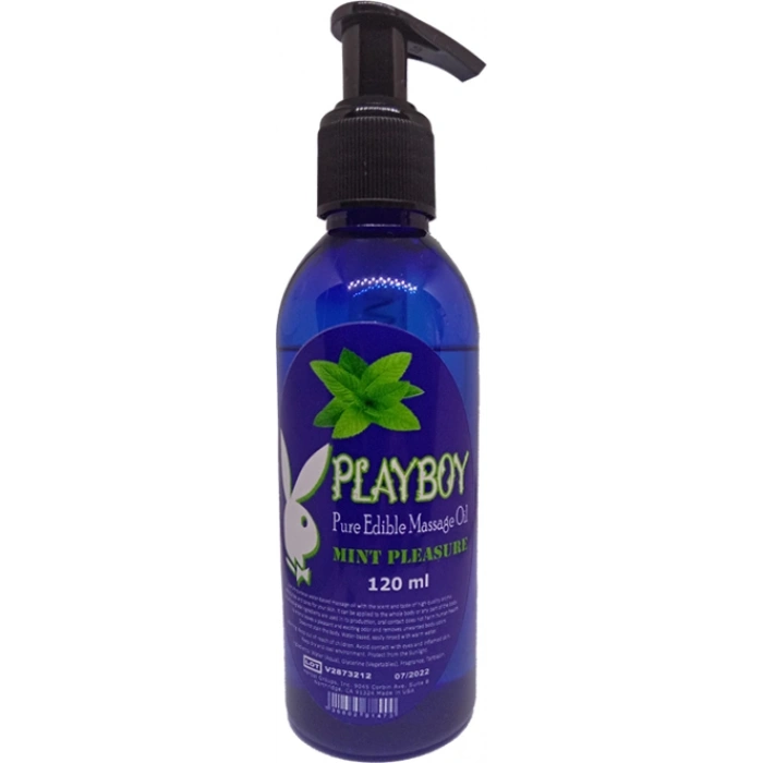 Playboy Nane Aromalı Pure Edible Masaj YAĞI120 ml