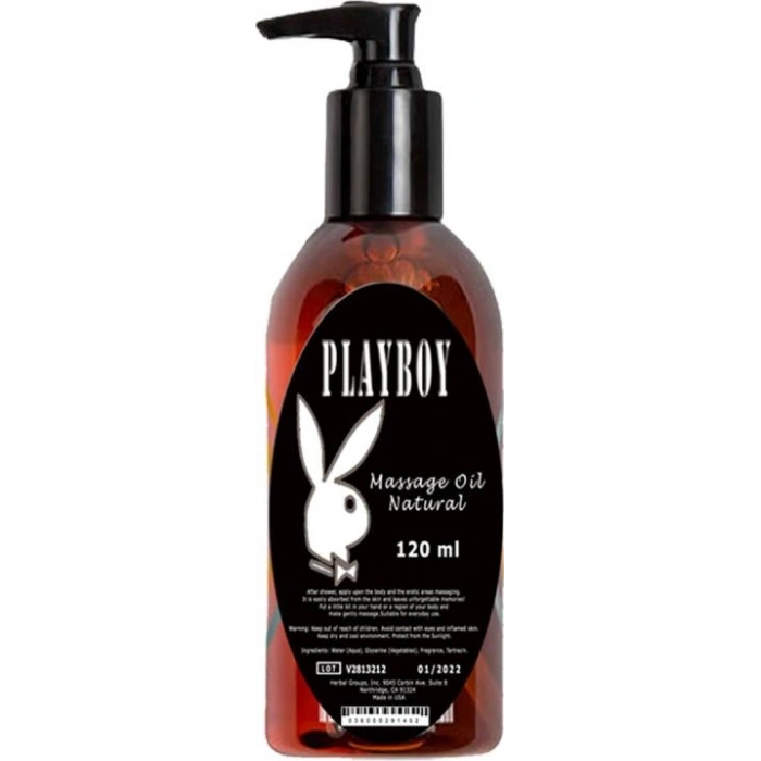 Playboy Natural Aromalı Masaj Yağı 120 ml