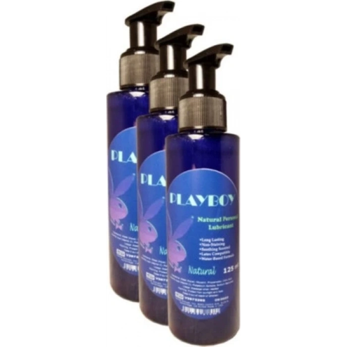 Playboy Natural Personal Lubricant 125 ml  3 Adet