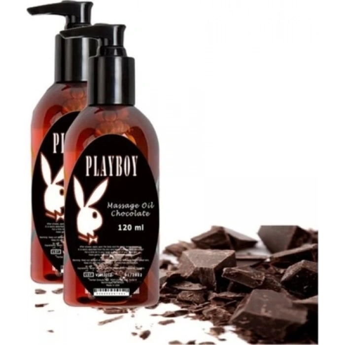 Playboy Playboy Chocolate  2 Adet Çikolata Aromalı Vücut Masaj Yağı