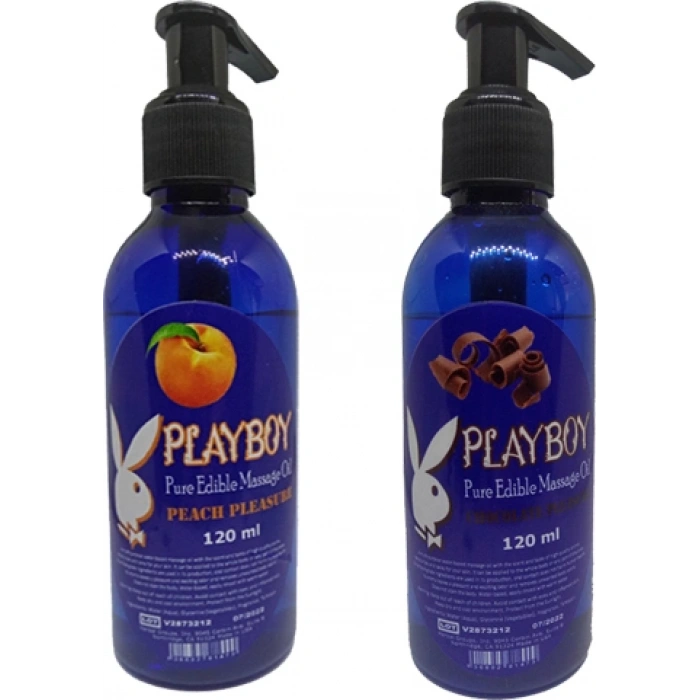 Playboy Şeftali ve Çikolata Aromalı Masaj Yağı