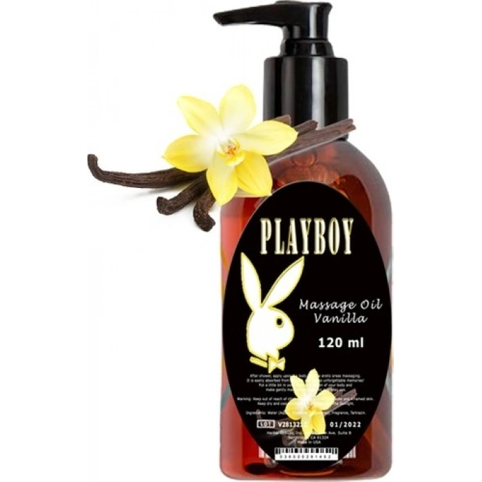 Playboy Vanilya Aromalı Vücut Masaj Yağı 120 ml