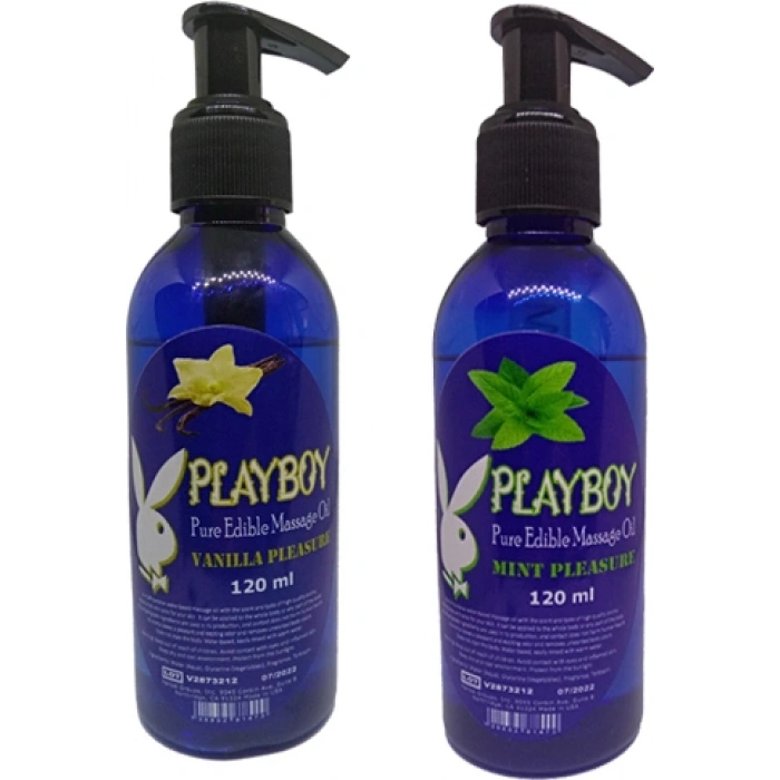 Playboy Vanilyalı ve Nane Aromalı Masaj Yağı