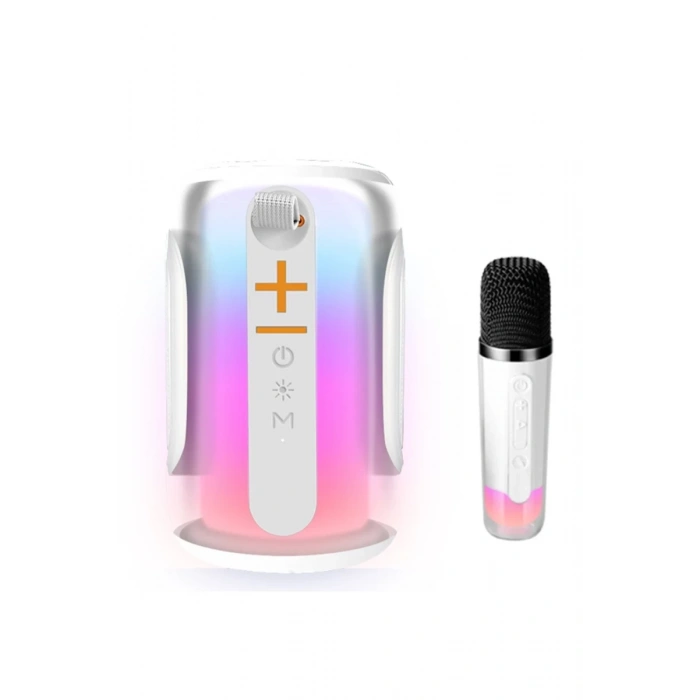 Pluse 8 RGB Kablosuz Hoparlör - Beyaz