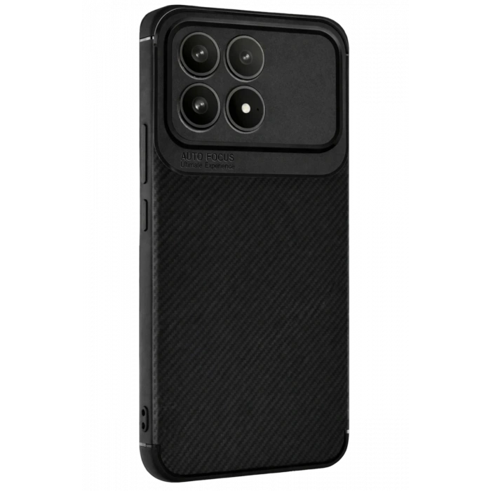 Xiaomi Poco F8 Pro Auto Focus Karbon Kapak - Siyah