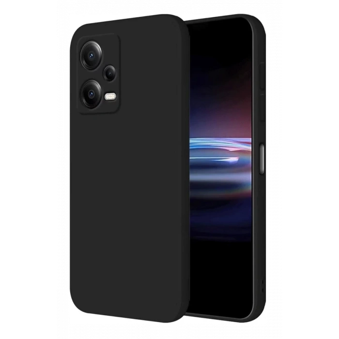 Xiaomi Poco X5 5G Kılıf First Silikon - Siyah