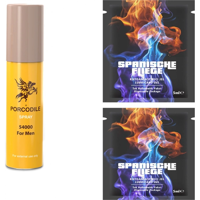 Porcodile Erkeklere Özel Plus Set