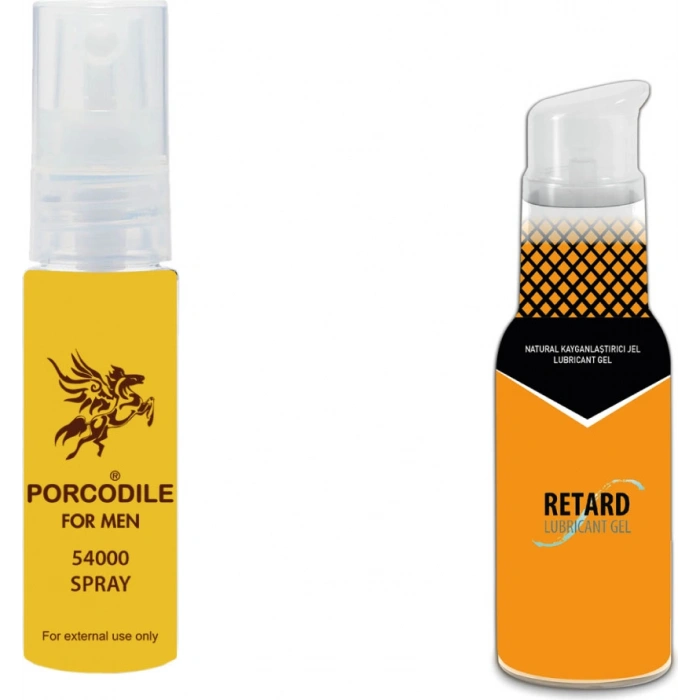 Porcodile Spray 20 cc + Retard Glide Jel