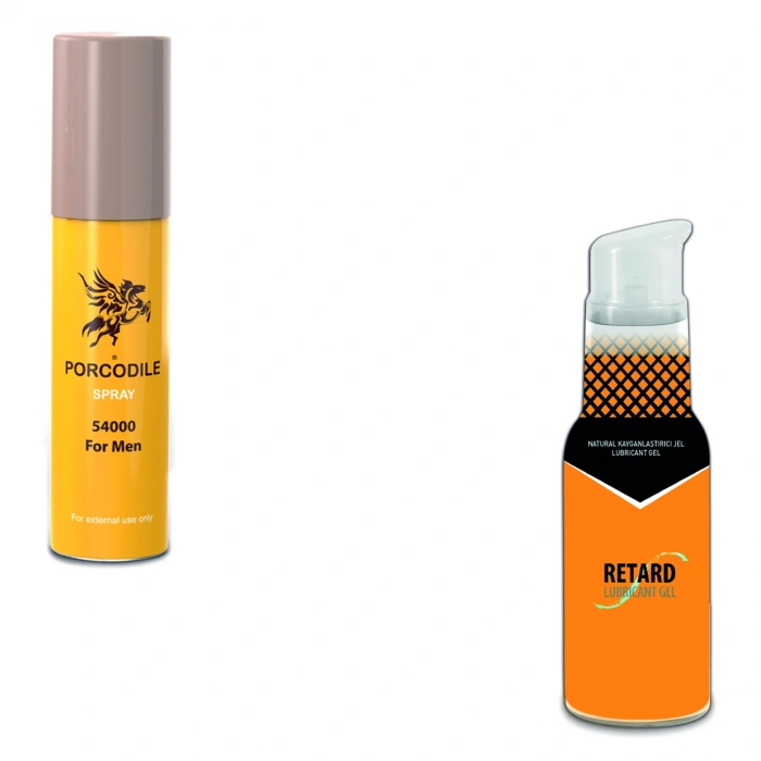 Porcodile Spray 20 cc + Retard Glide Jel