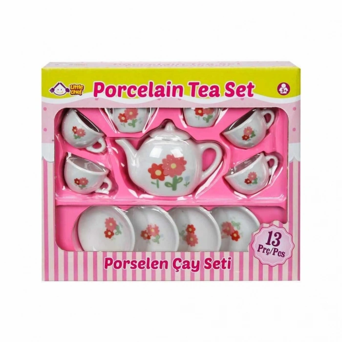 Porselen Çay Takımı 13 Parça