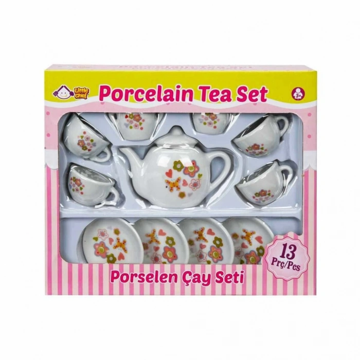 Porselen Çay Takımı 13 Parça