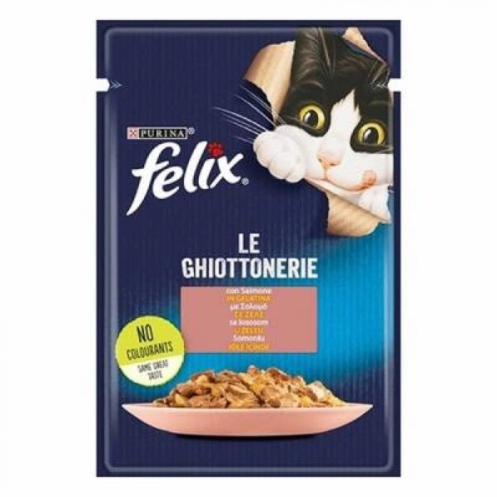 Pouch Somonlu Yetişkin Kedi Konservesi 85 Gr