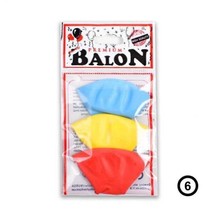 Premium 1000 Balon Çeşitleri 1 Adet