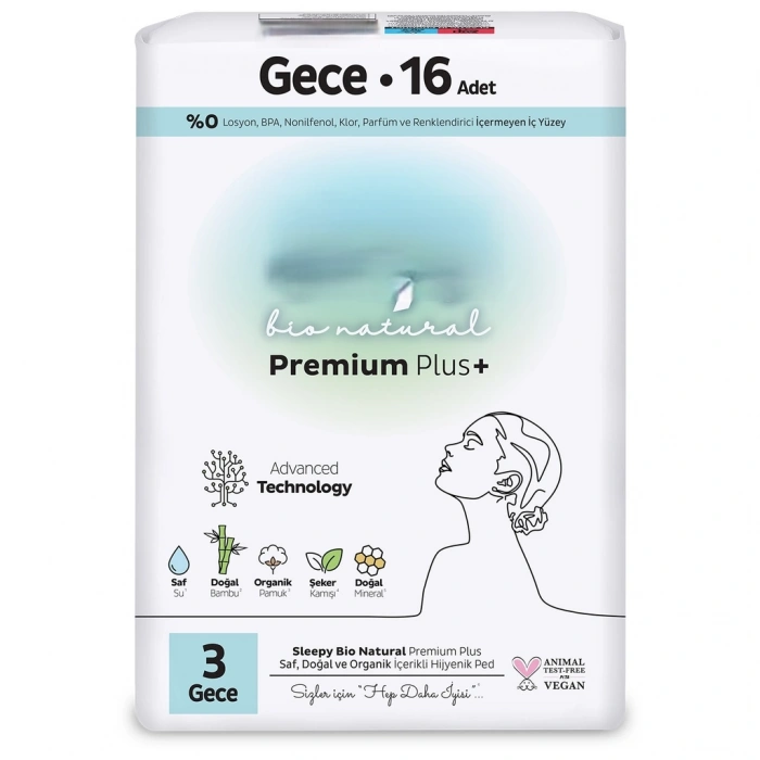 Premium Plus Gece Ped 16 Adet