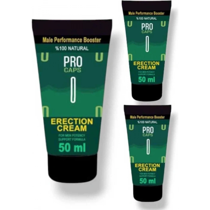 Pro Caps Cream 50 ml Erkeklere Özel Krem x 3 Adet