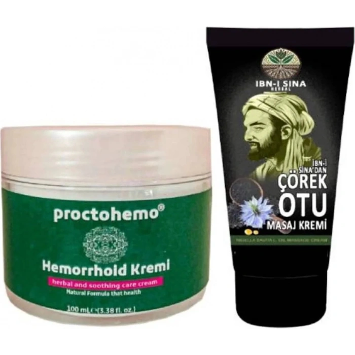 Proctohemo 100 ml Kremi + Ibnisina Çörek Otu Kremi 50 ml