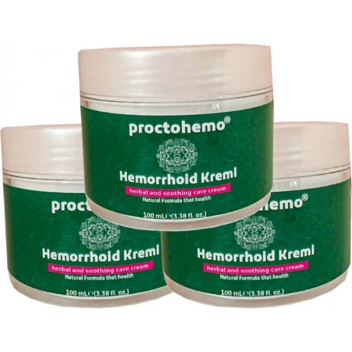 Proctohemo Bakım Kremi 150 ml 3 Adet Birden
